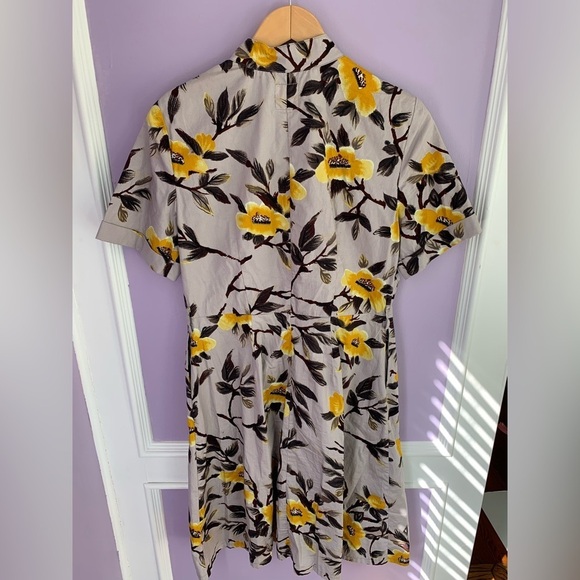 Archerie NYC Floral A Line 100% Cotton Dress - Picture 8 of 8